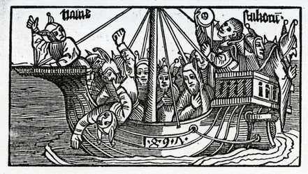 Frontispiece to the English translation of Sebastian Brandt